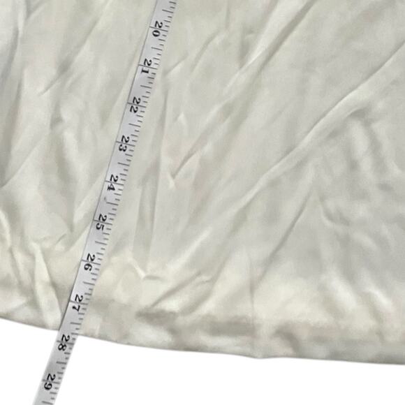 Vintage Ivory Two Piece Set Long Sleeve Blouse & Midi Skirt Women’s Small - Picture 9 of 12